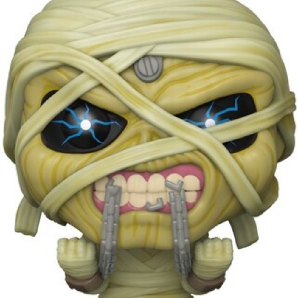 FUNKO POP! Iron Maiden- Eddie Mummy Powerslave, 40th Anniv. #442~ FAST SHIPPING!